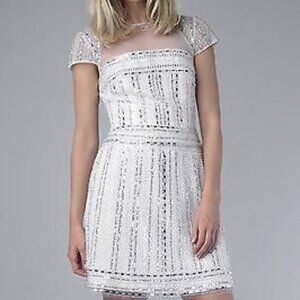 Basix Black Label Sequin Beaded Dress